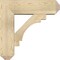 Ekena Millwork Merced Craftsman Rough Sawn Bracket w/ Offset Brace, Douglas Fir, 8"W x 26"D x 26"H BKT0806X26X26MRC04RDF - alternate 2